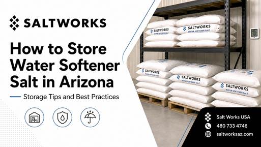 How to Store Bagged Water Softener Salt in Arizona