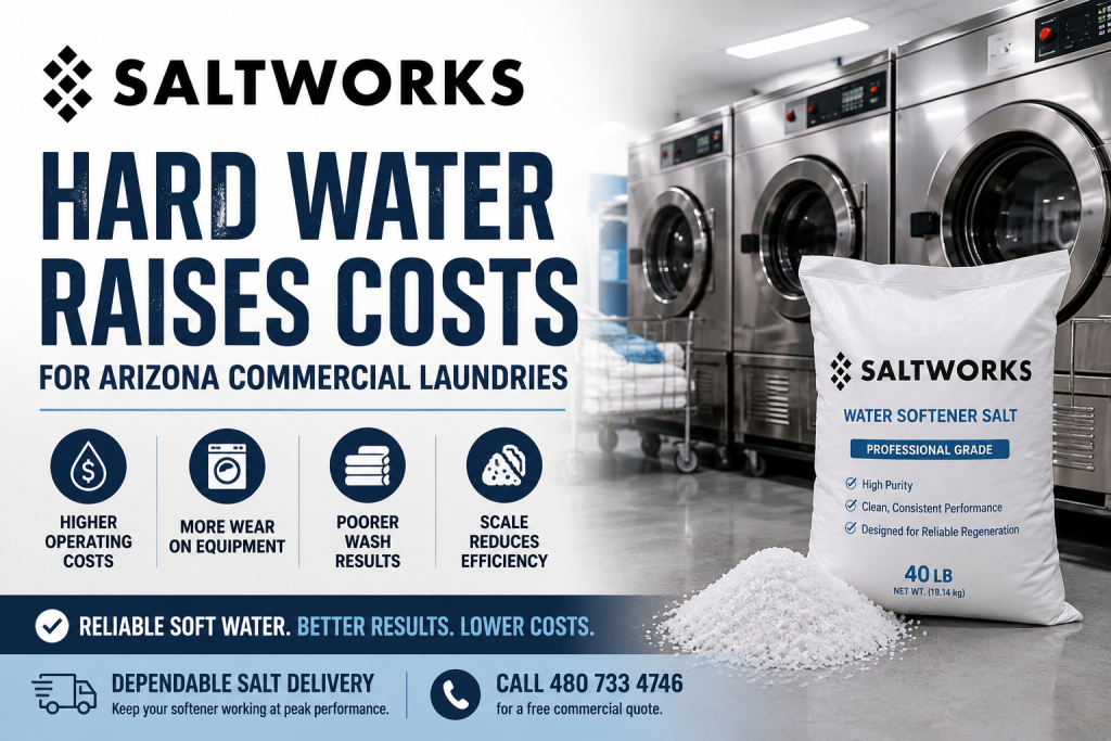 Hard Water Costs for Arizona Commercial Laundries