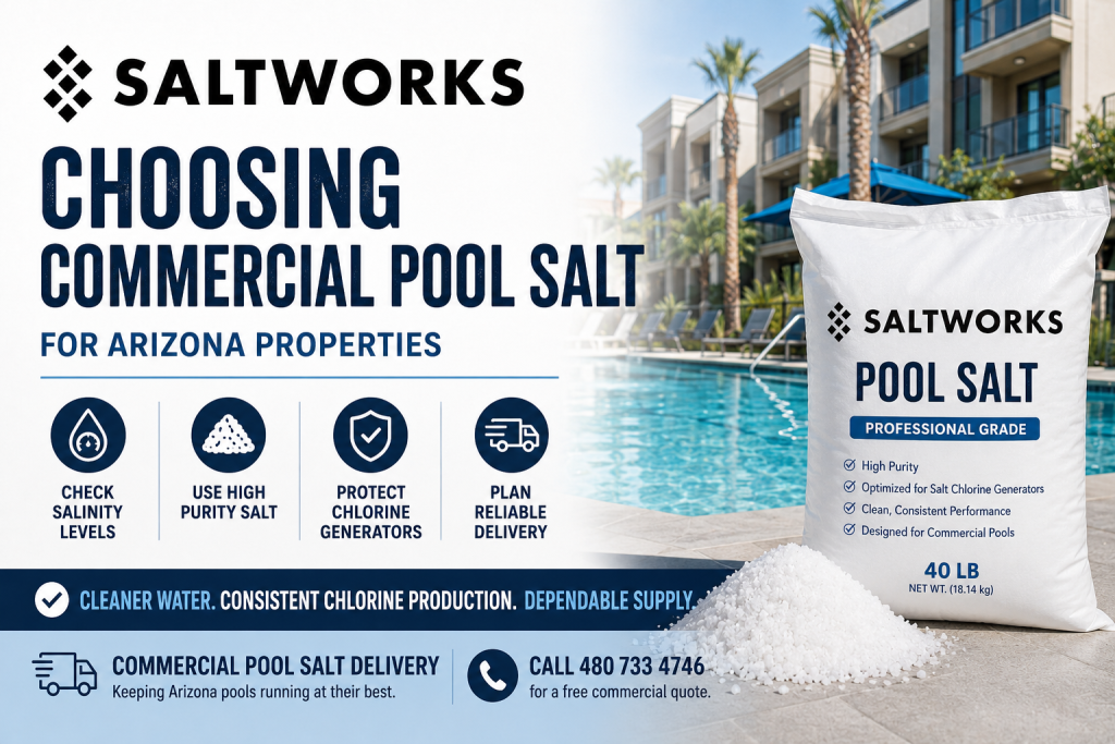 Choosing Commercial Pool Salt in Arizona